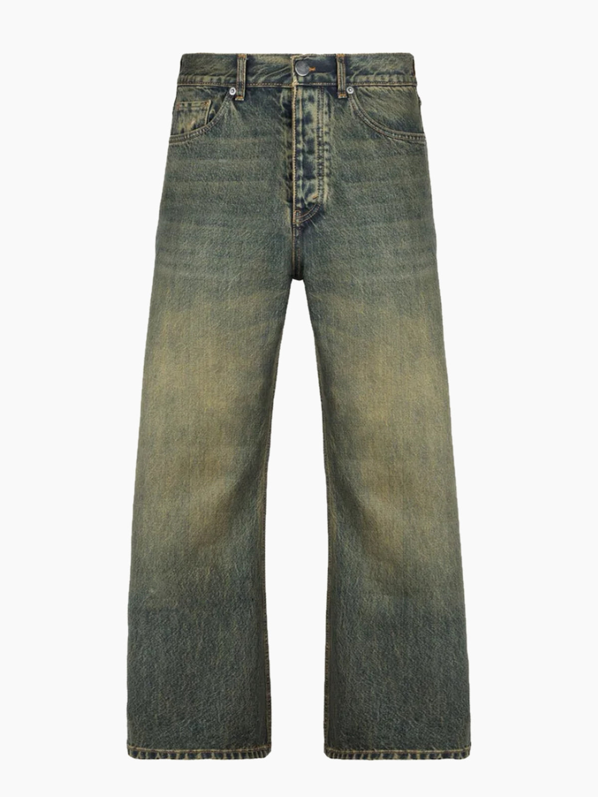 15OZ DENIM - FADED OLIVE