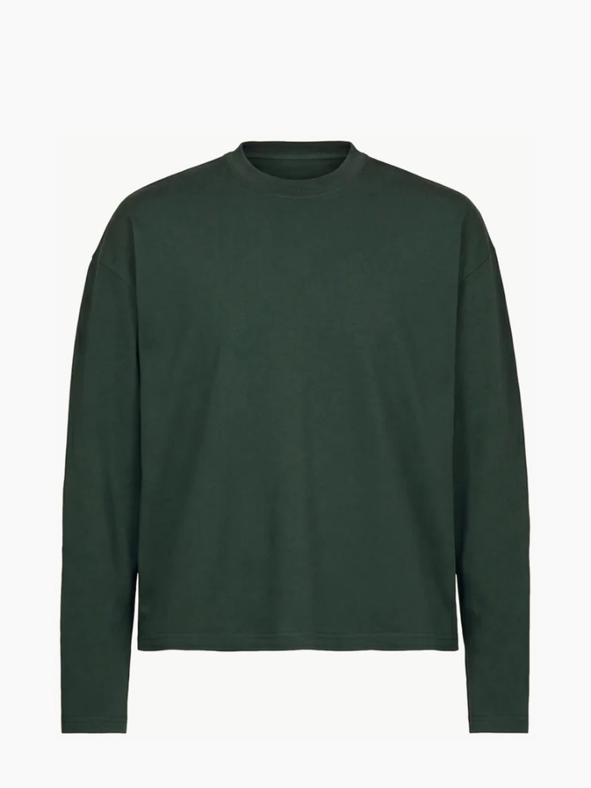 Unisex organic cotton long-sleeve T-shirt 240 GSM – Wild green