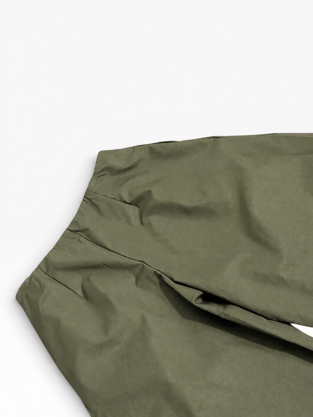Gestructureerde parachutebroek met plooien | Heren