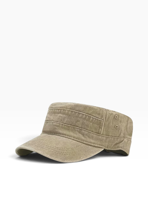 Casquette unisexe en coton beige sable délavé SUNNYHUNNY