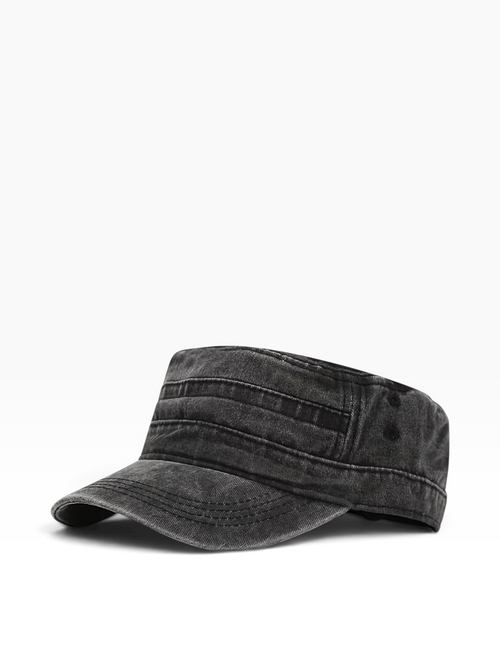 Casquette unisexe en coton noir délavé SUNNYHUNNY