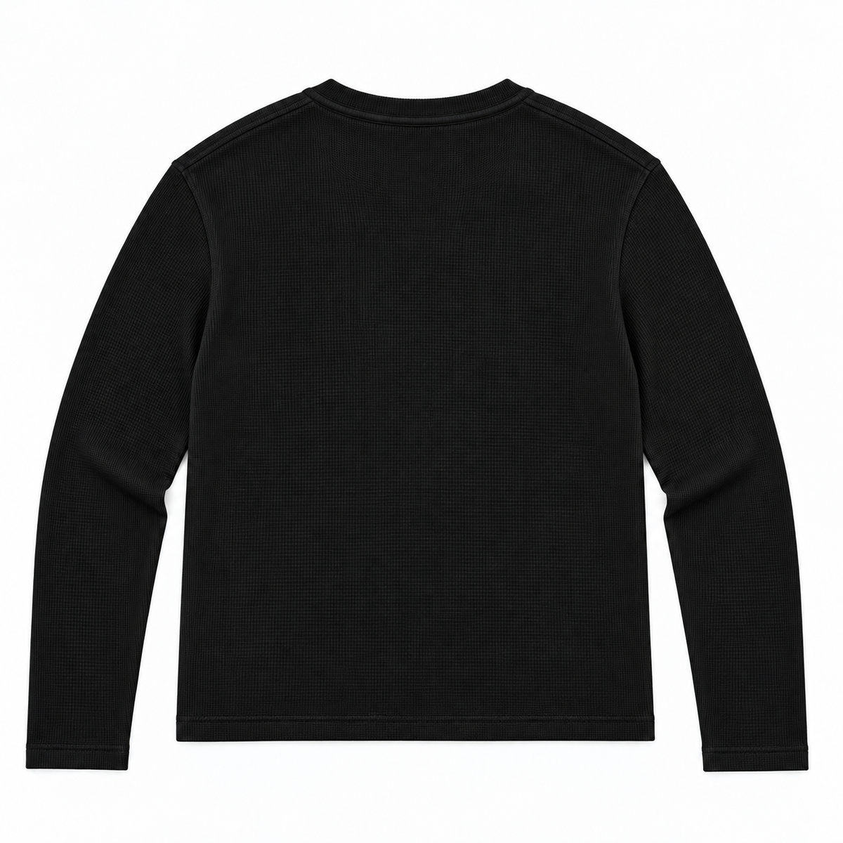 HENLEY RELAXED FIT - BLACK - 07