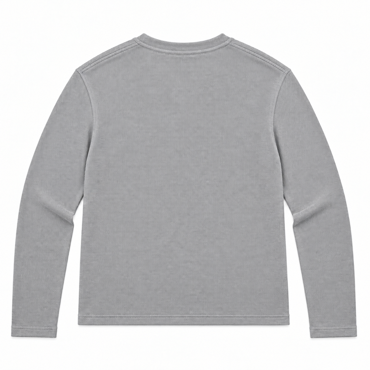 HENLEY RELAXED FIT - LIGHT GREY - 07