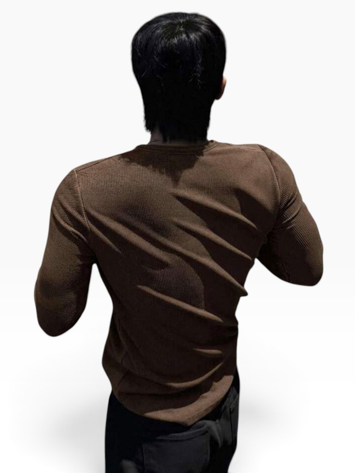 HENLEY RELAXED FIT - TOBACCO - 05