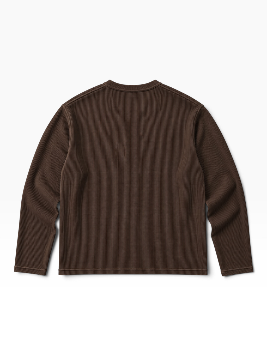 HENLEY RELAXED FIT - TOBACCO - 06