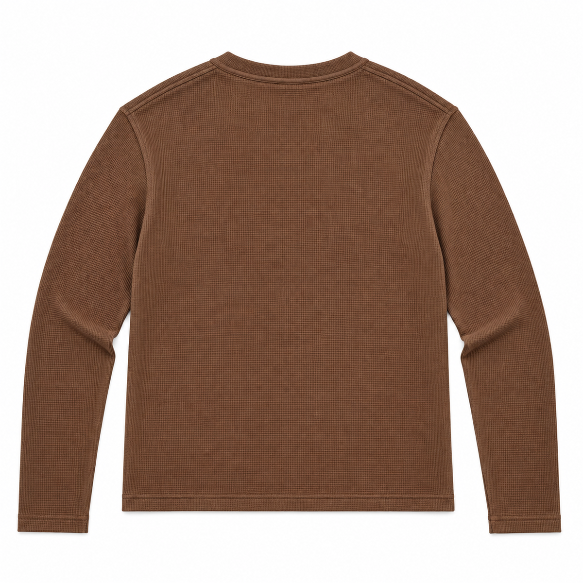 HENLEY RELAXED FIT - TOBACCO - 07