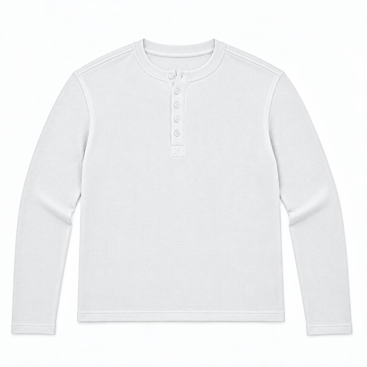 HENLEY - SLIM FIT - WHITE