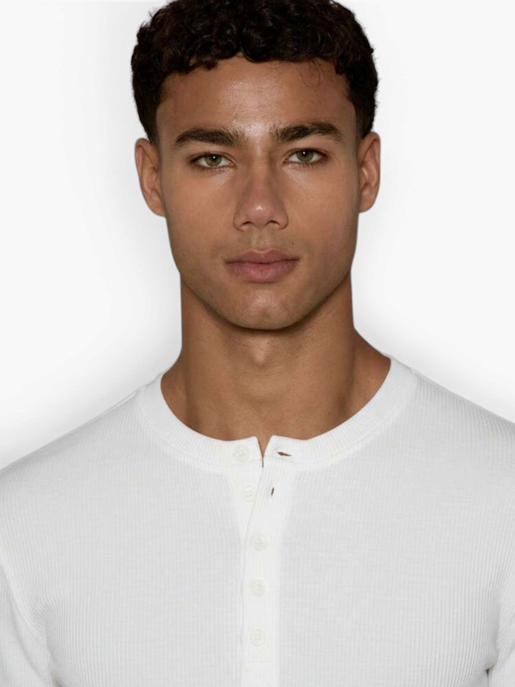 HENLEY RELAXED FIT - WHITE - 06
