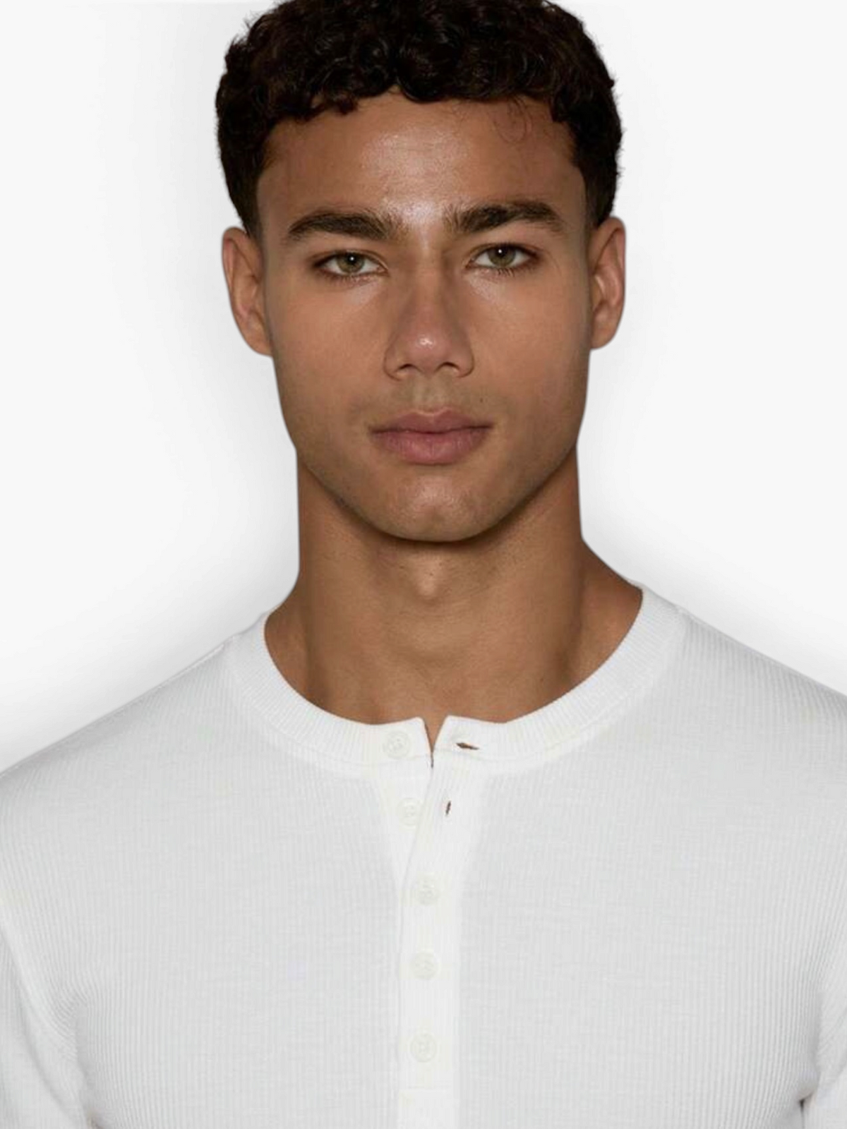 HENLEY RELAXED FIT - WHITE - 06