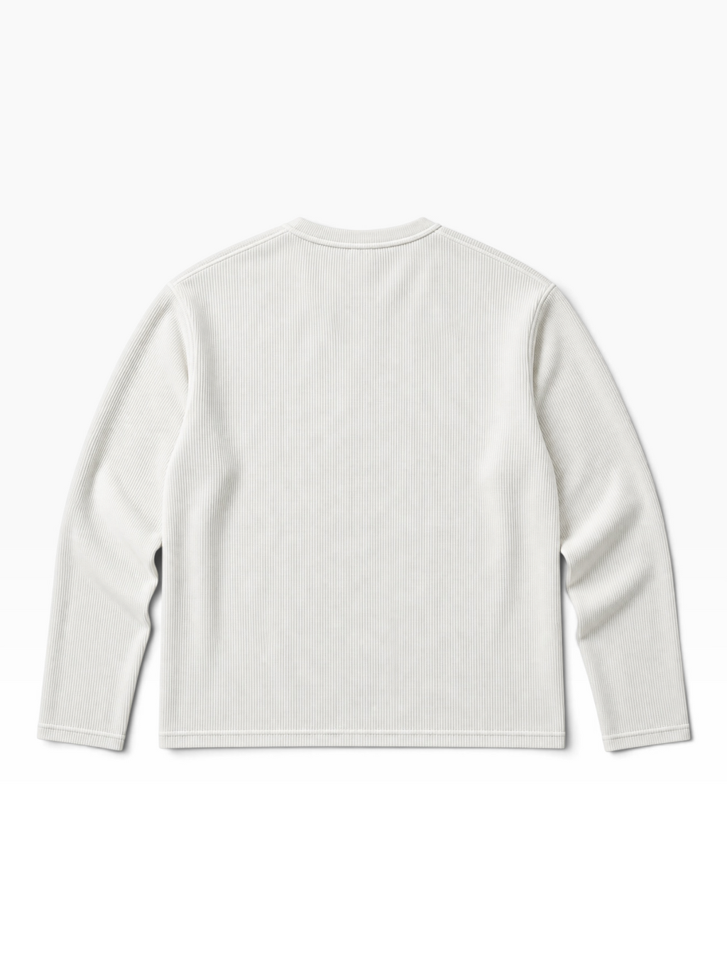 HENLEY RELAXED FIT - WHITE - 06