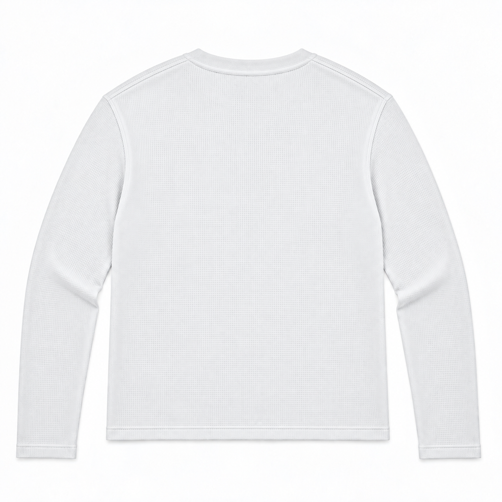 HENLEY RELAXED FIT - WHITE - 07